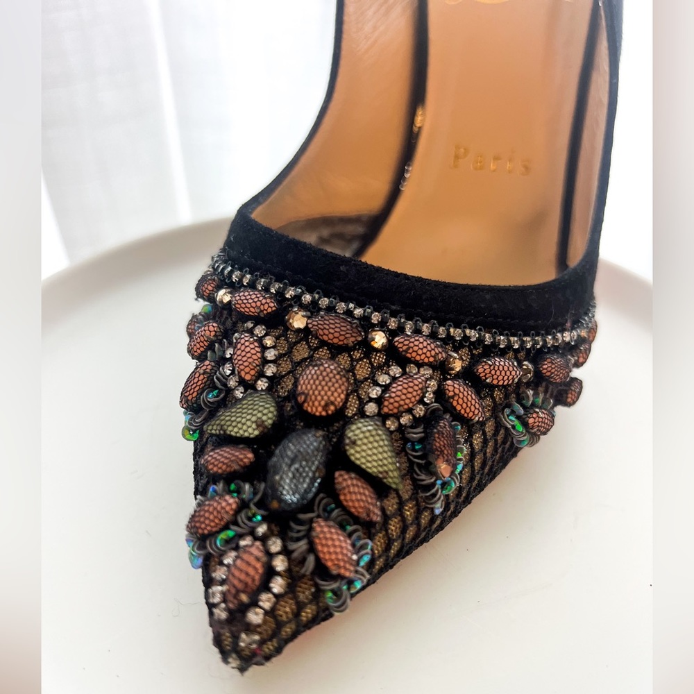 Christian Louboutin Slingback Brodina Pumps